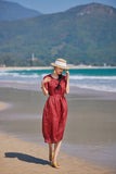 溪蘭 島嶼旗袍