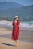 溪蘭 島嶼旗袍