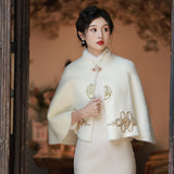 暖仙冬裝旗袍外套