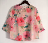 景霏 素旗袍上裝