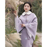 美夜冬裝旗袍套裝