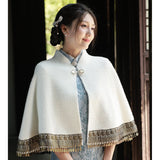 歌蘭冬裝旗袍外套