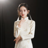 緣星冬裝旗袍
