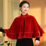 幻月冬裝旗袍外套