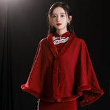 顏芙冬裝旗袍外套