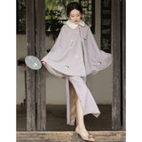 香清冬裝旗袍套裝