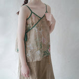 蔓月 素旗袍上裝