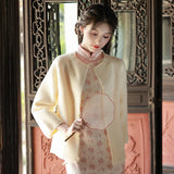 歌蘭冬裝旗袍外套