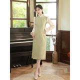 芳仙冬裝旗袍