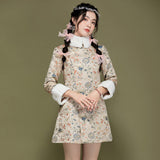 海芙冬裝旗袍