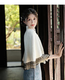 歌蘭冬裝旗袍外套