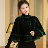 幻月冬裝旗袍外套