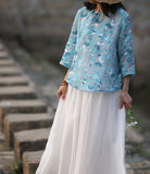 舞淡 素旗袍上裝