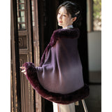 歌蘭冬裝旗袍外套