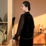 妤南冬裝旗袍上裝