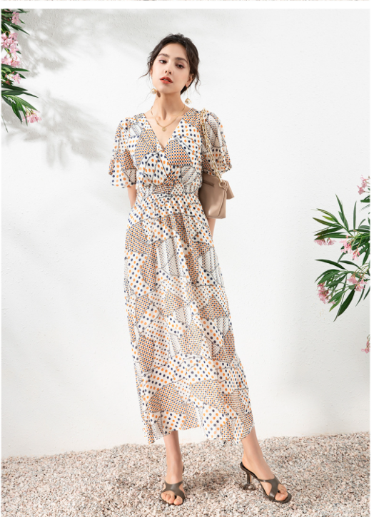 Alphosine Sunscreen Long Dress