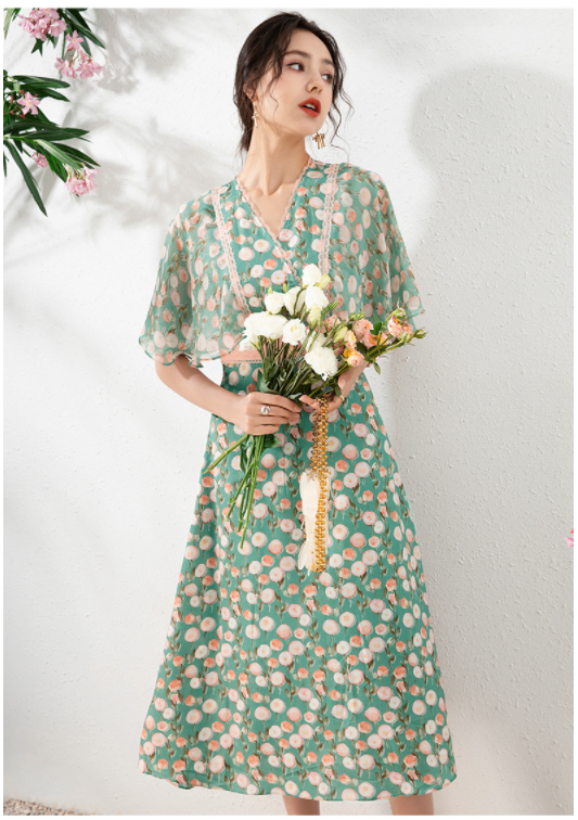 Alphosine Print Dress